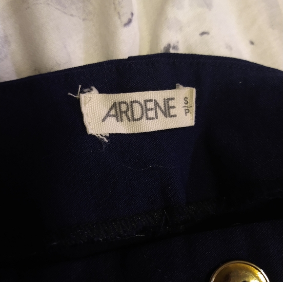 Size S Adrene high-waisted dark navy blue shorts - Picture 4 of 12